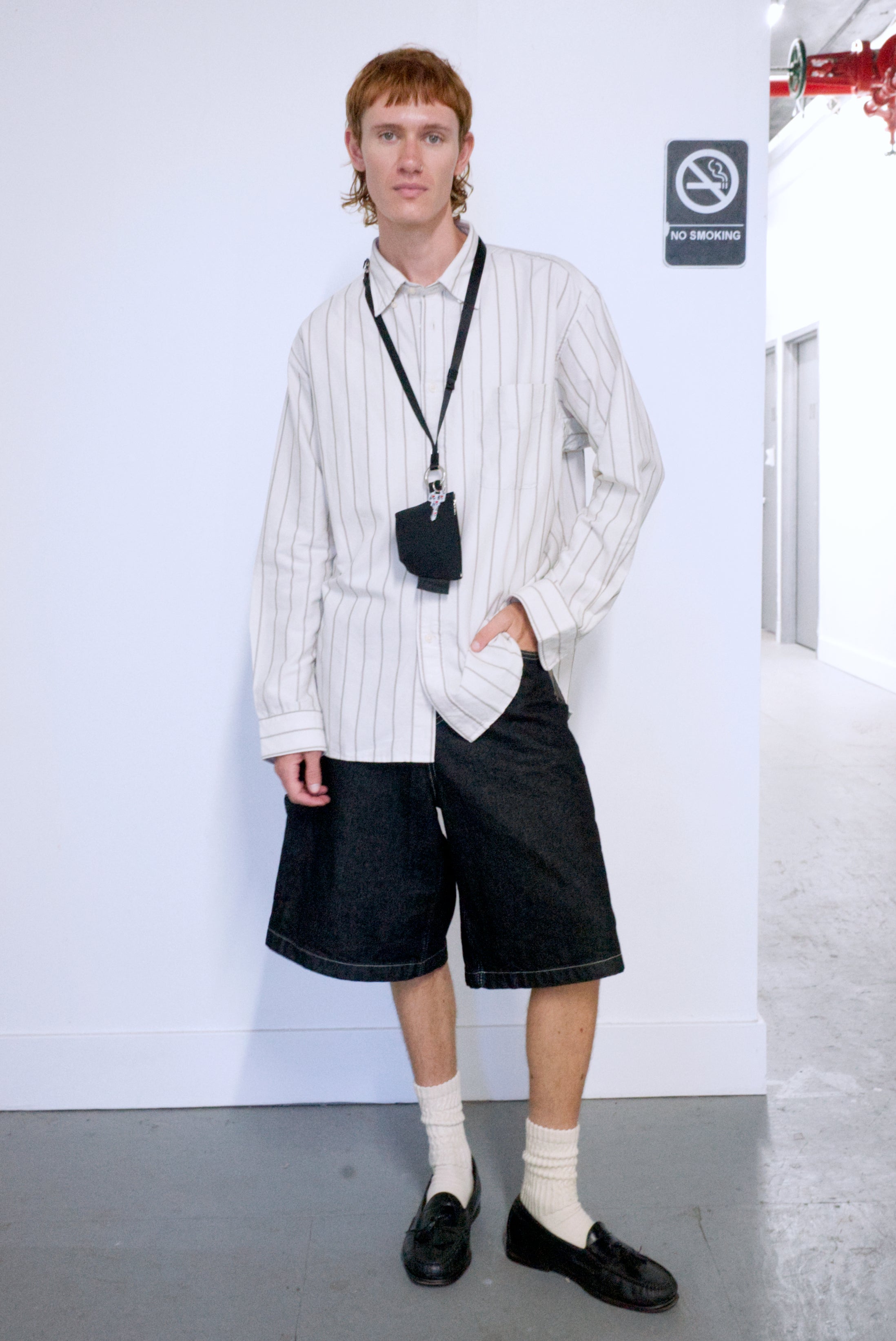 Water Repellent Nylon Mini Lanyard Pouch