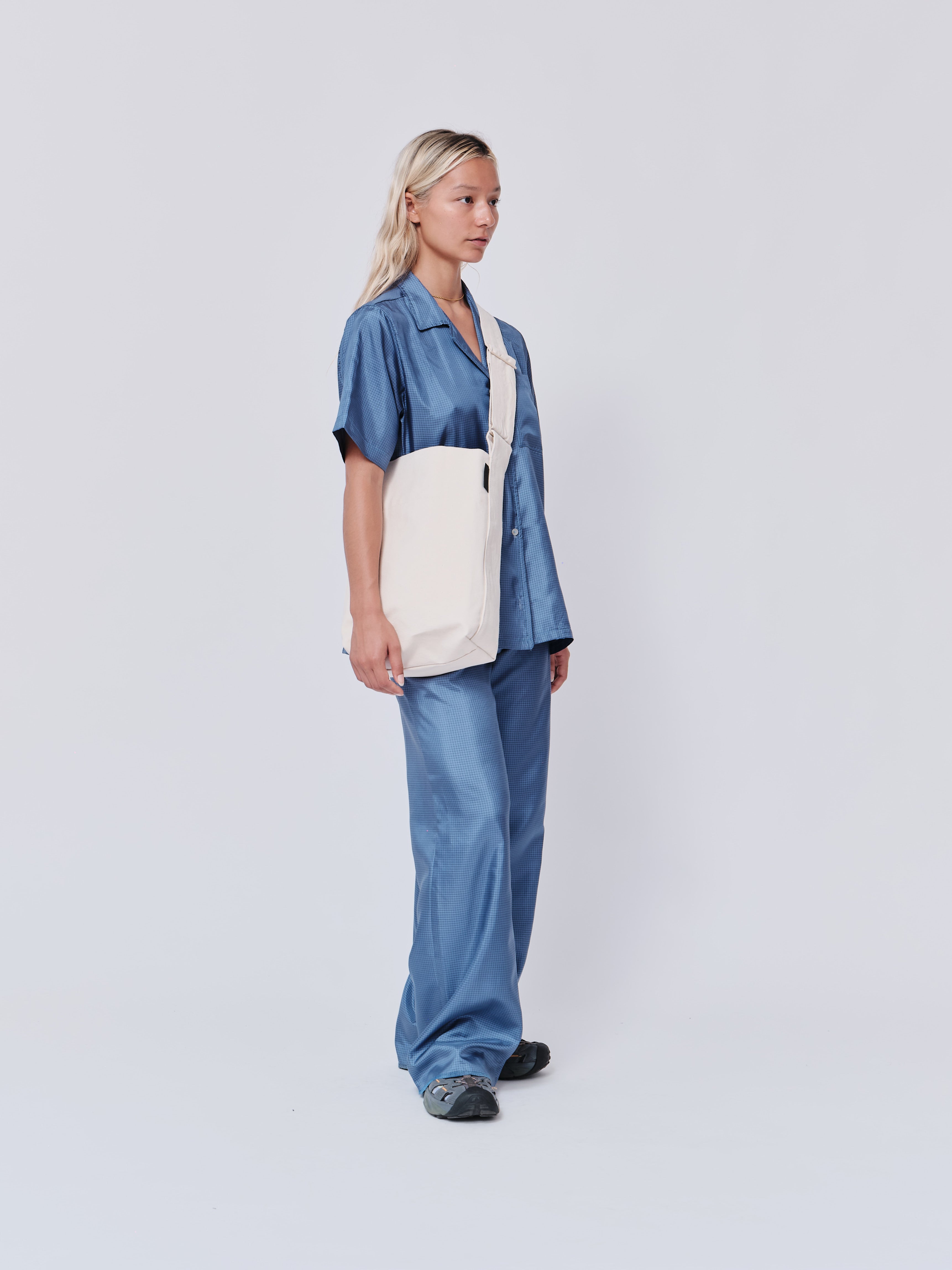 Crossbody Midi Bucket Natural Cotton – Kaan