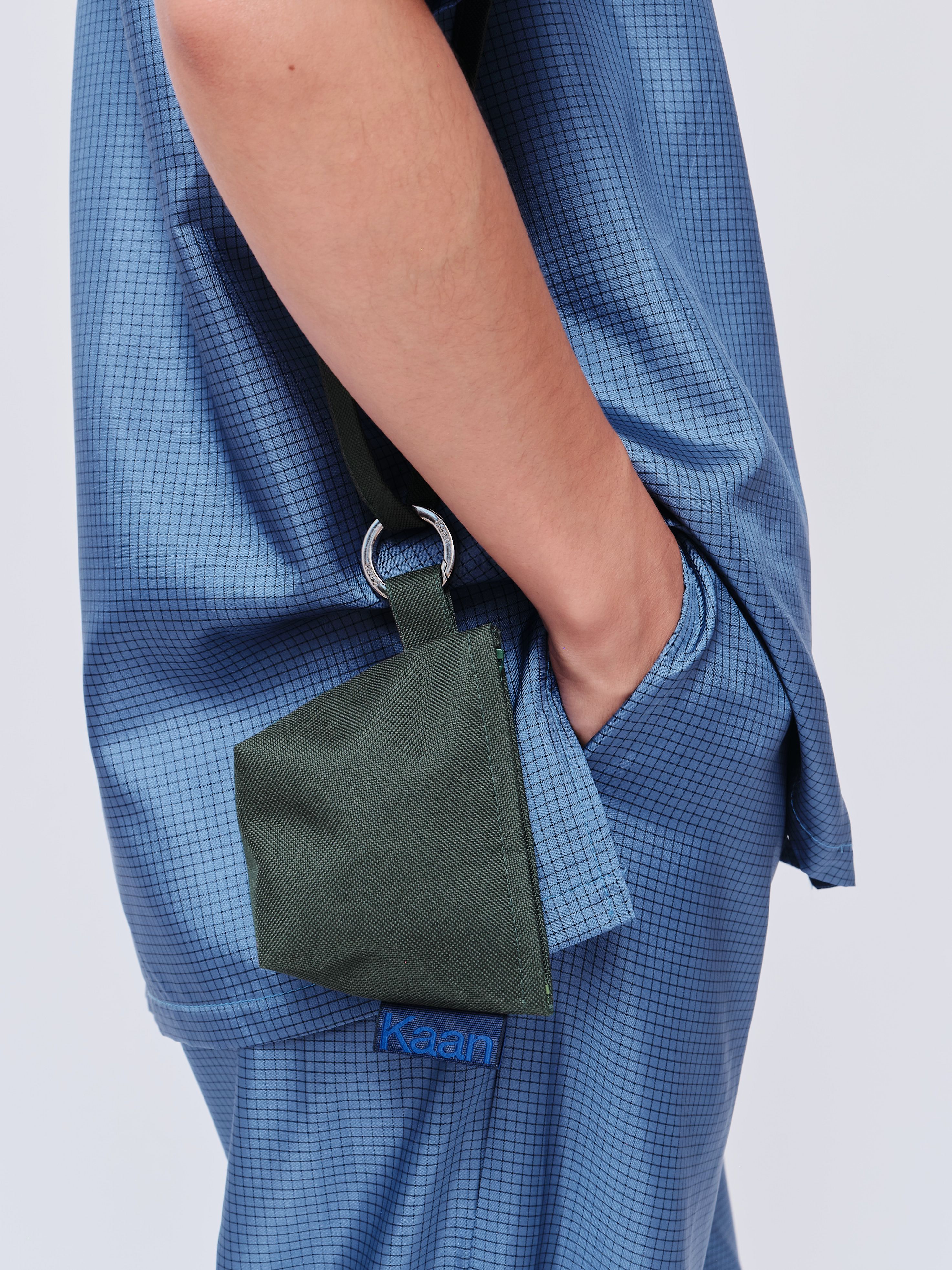 Waterproof Mini Lanyard Pouch in Moss – Kaan