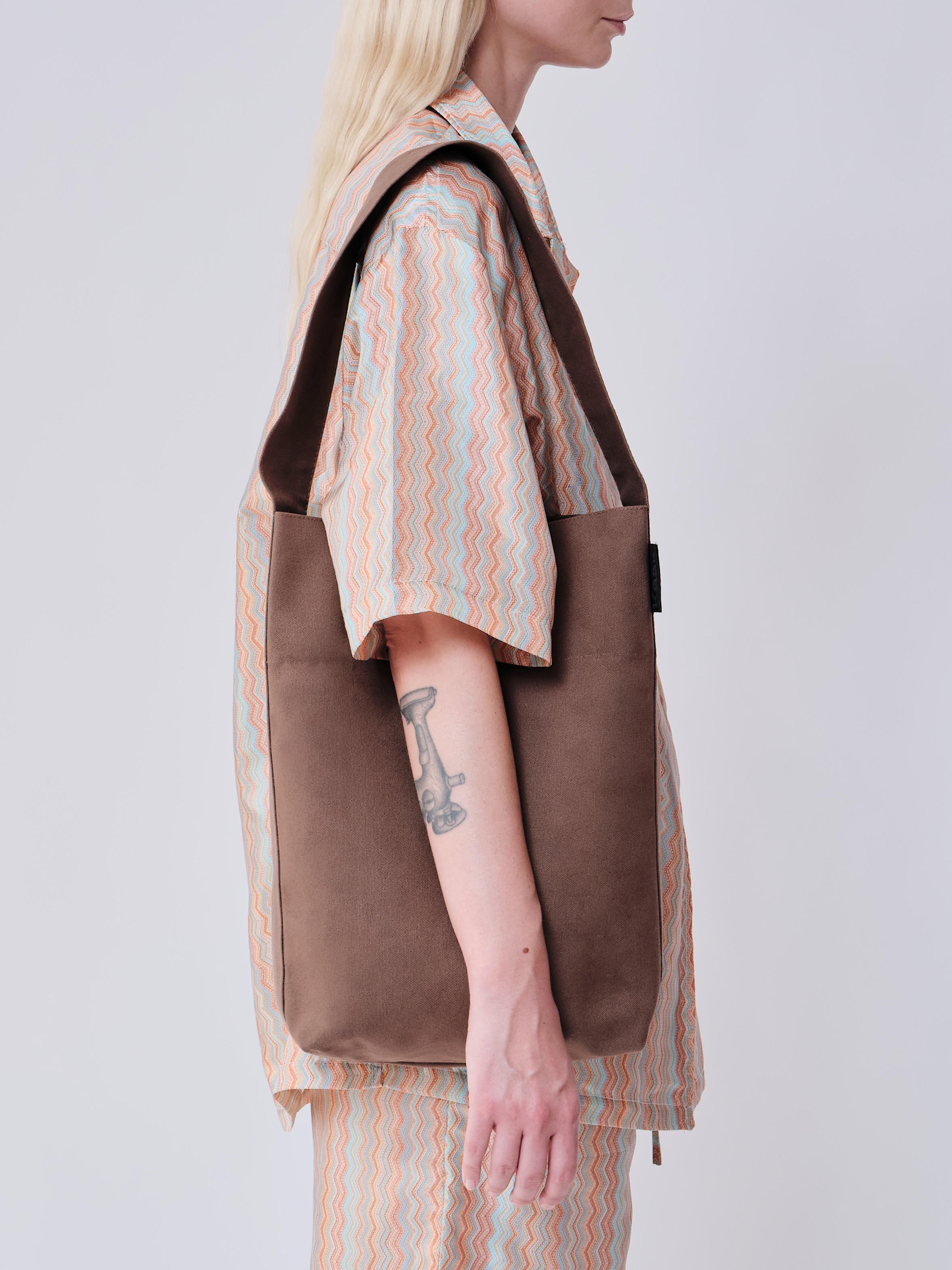 Midi Bucket - Mocha (Water Repellent Cotton)
