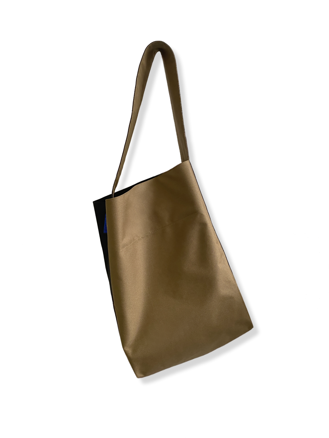 Midi Bucket in Mocha & Black