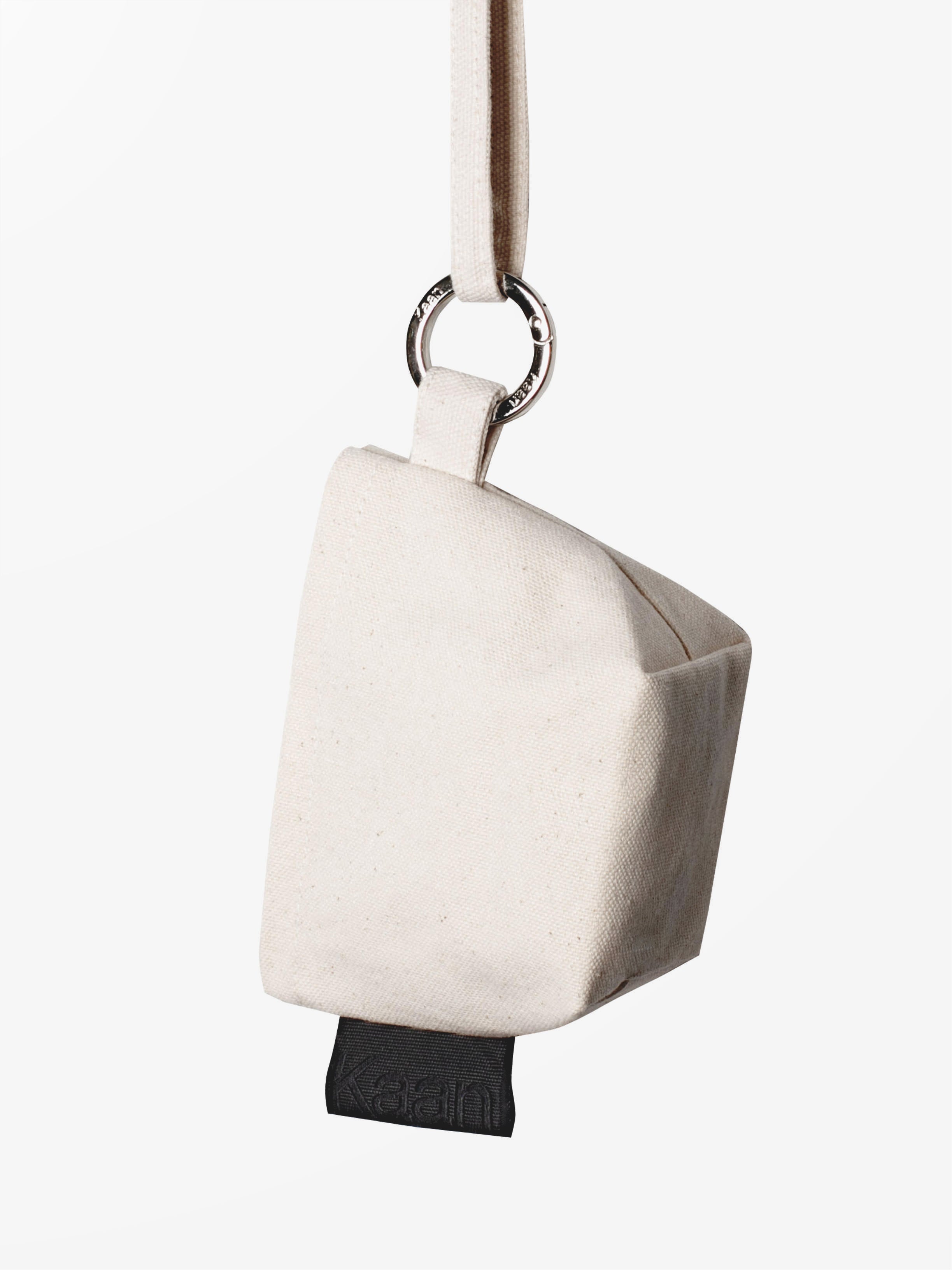 Mini Lanyard Pouch in Natural Cotton