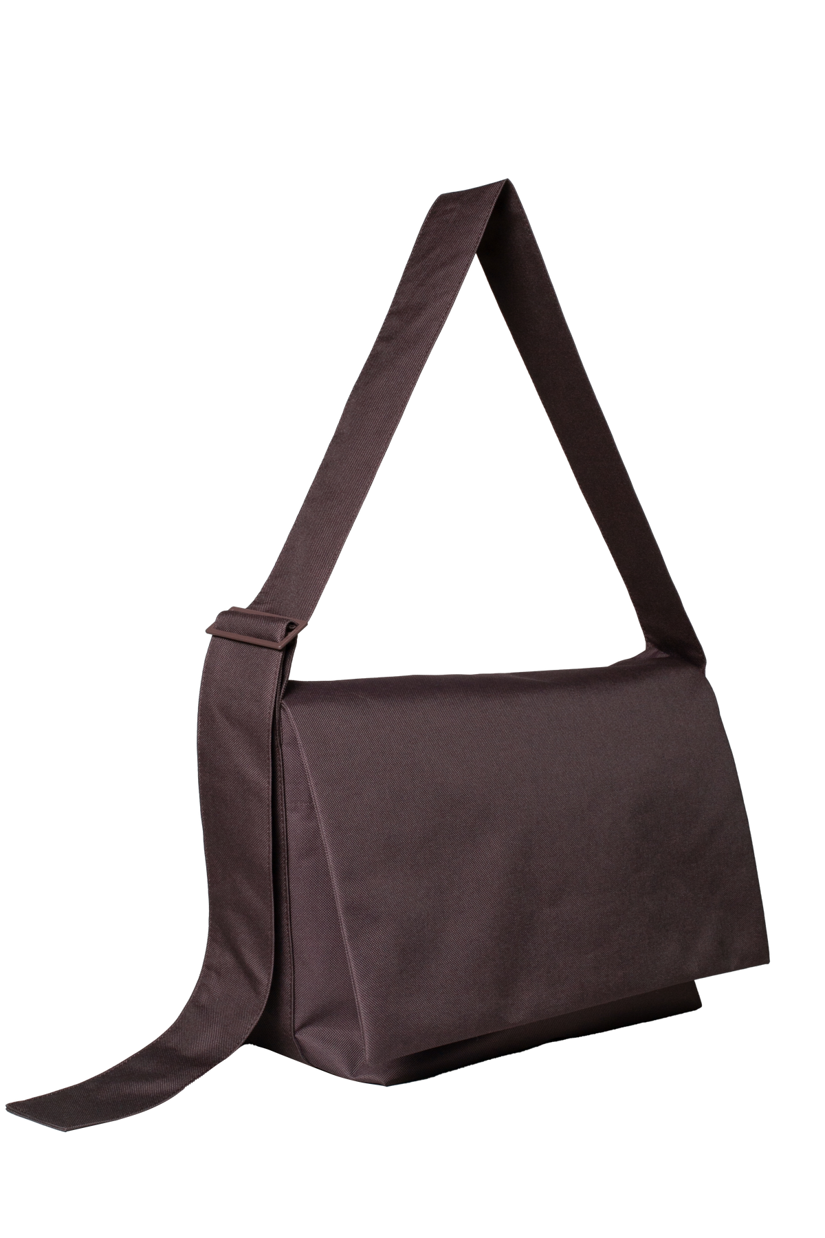 Large Waterproof Messenger Bag in Brown