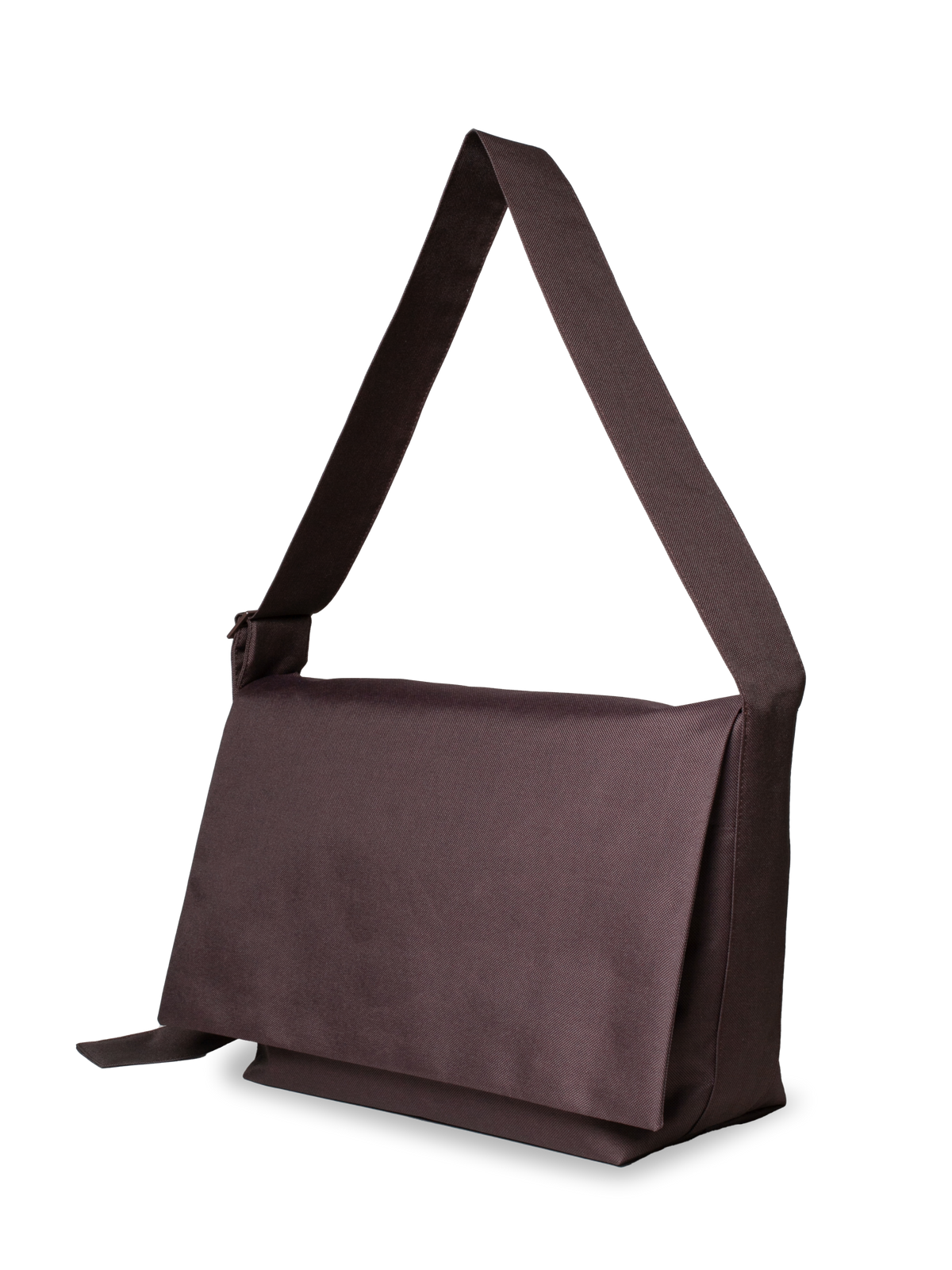 Large Waterproof Messenger Bag in Brown