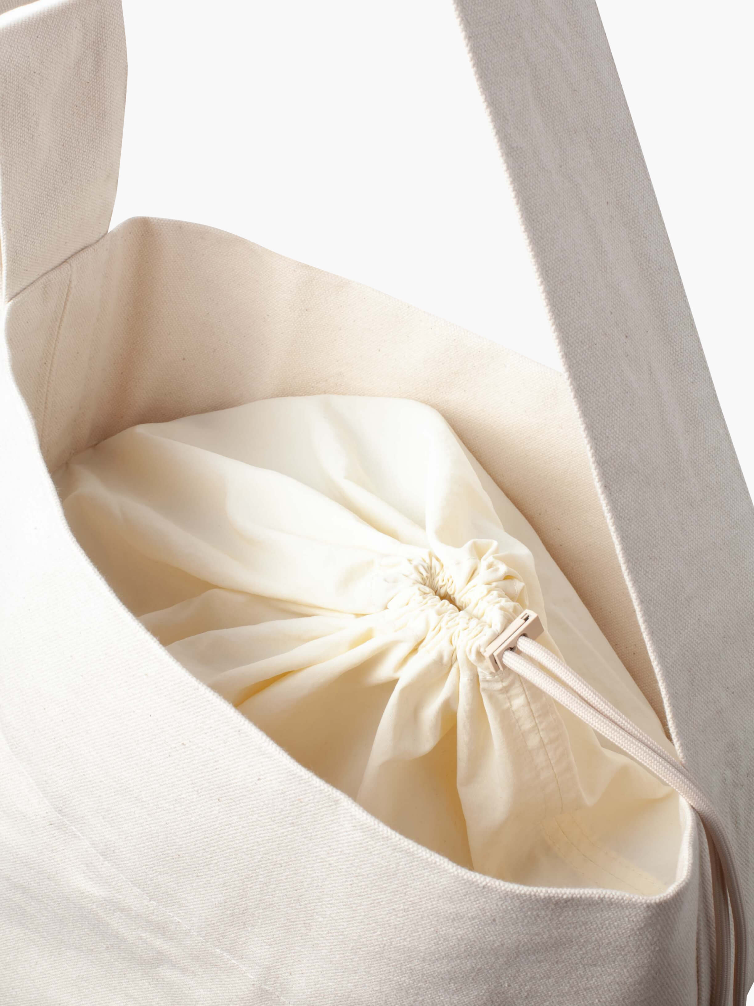 Crossbody Midi Bucket Natural Cotton – Kaan