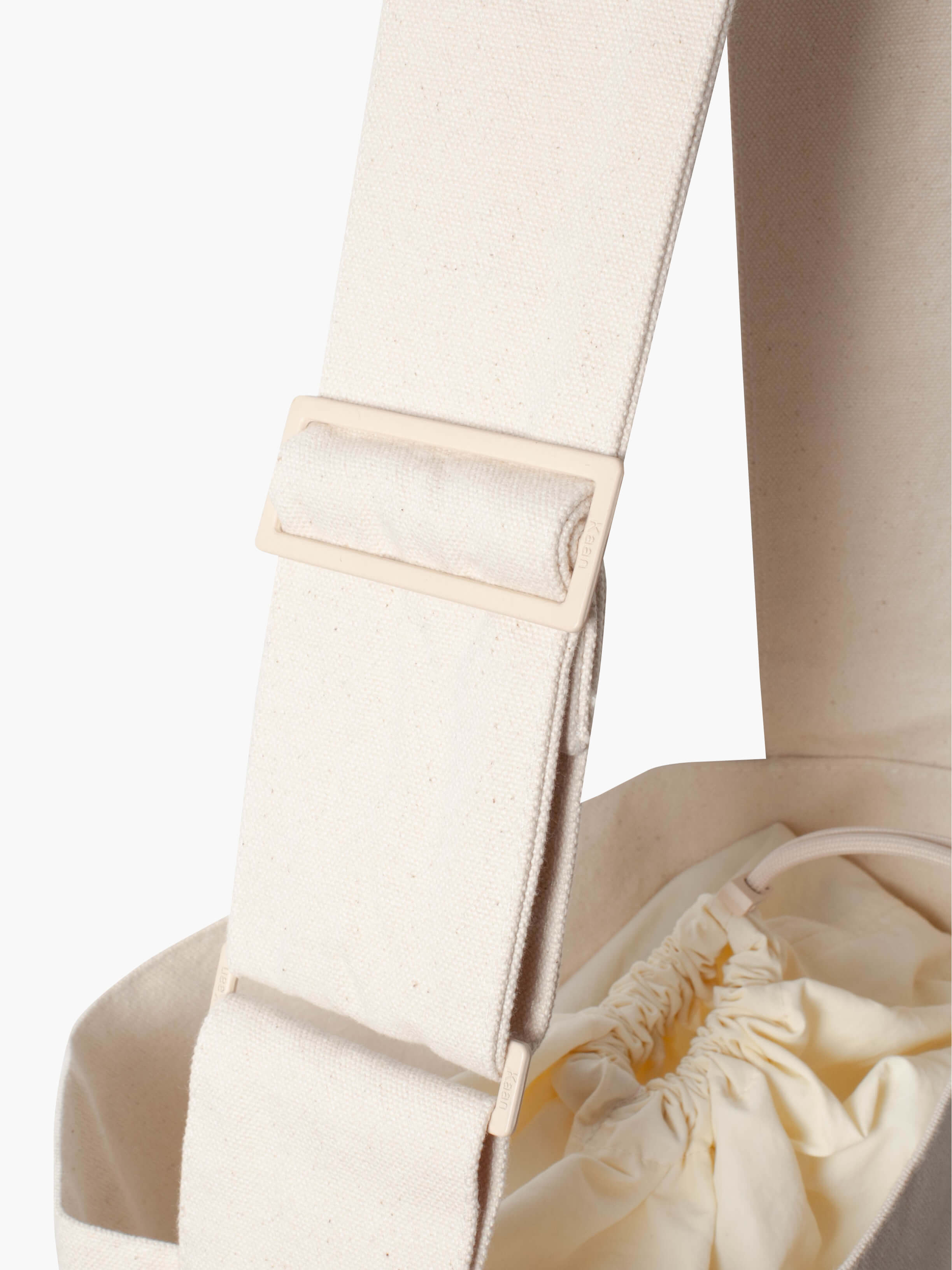 Crossbody Midi Bucket Natural Cotton – Kaan