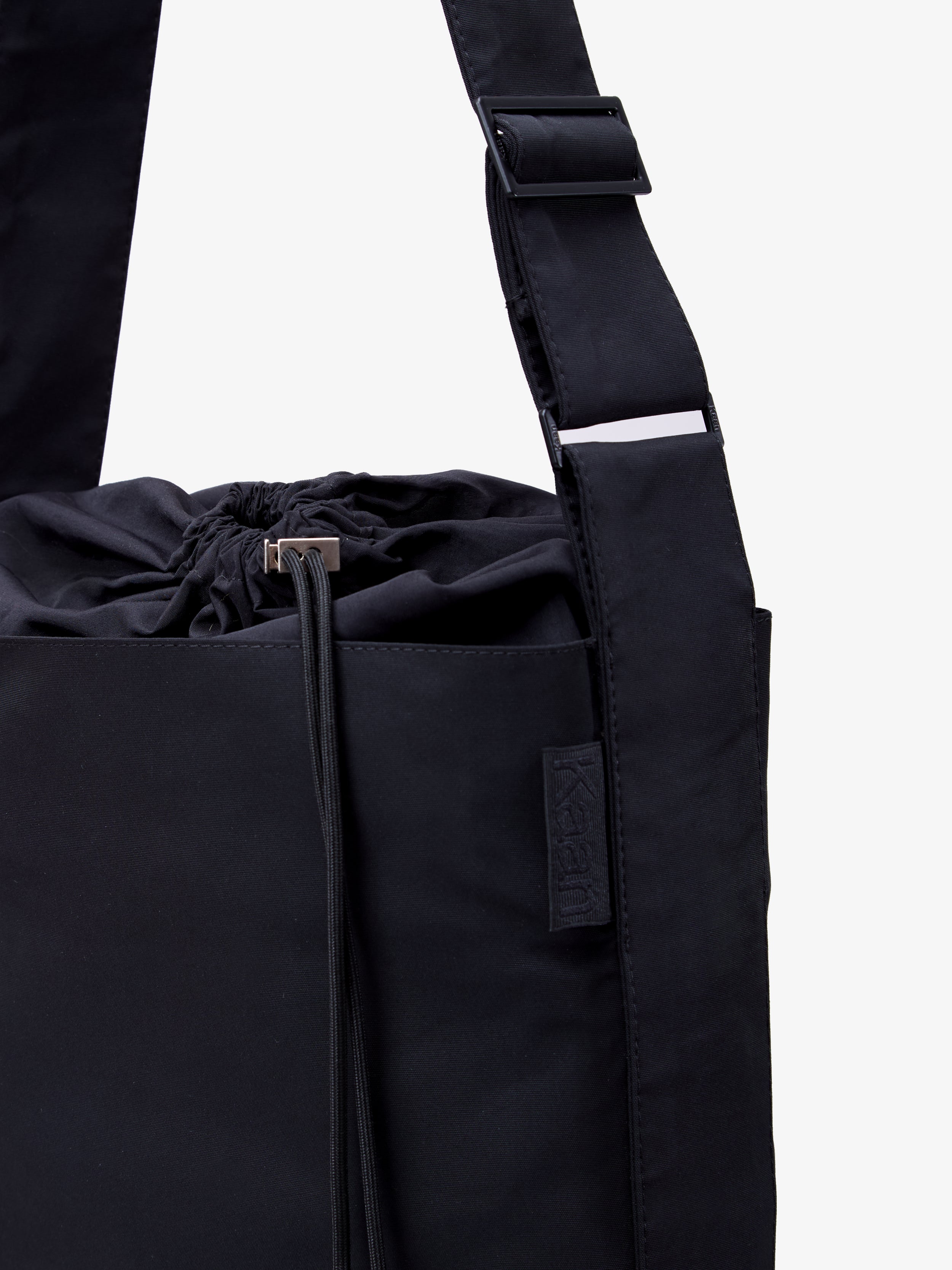 Water Repellent Nylon Midi Crossbody