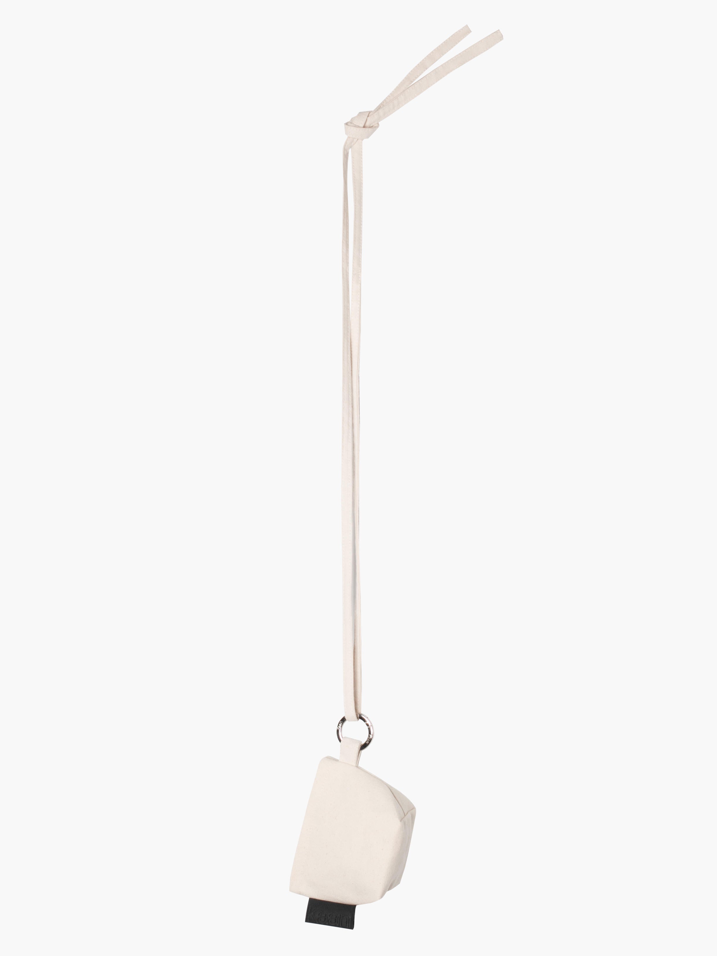 Mini Lanyard Pouch in Natural Cotton